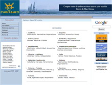 Tablet Screenshot of capitanes.com